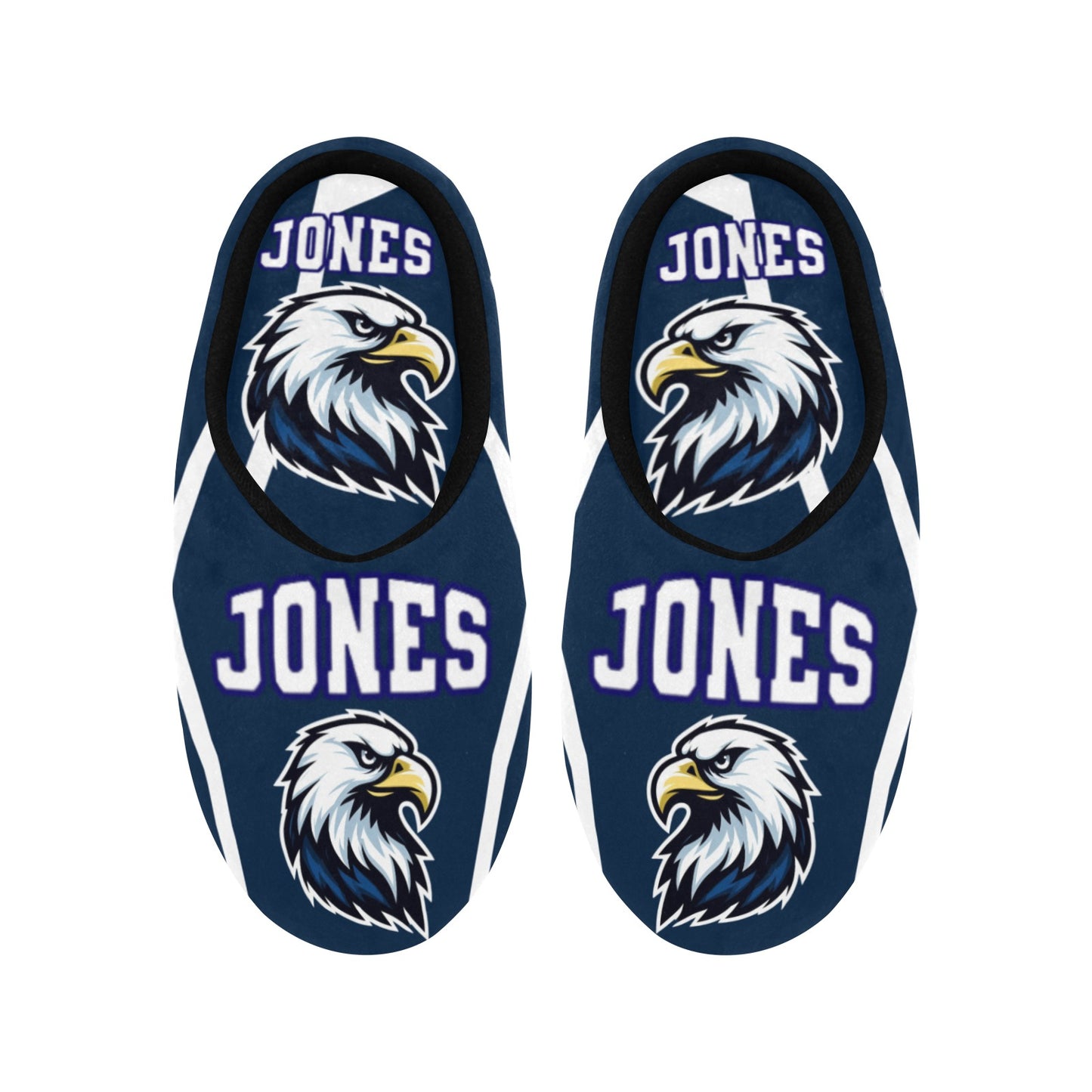 Jones Woman Slippers 2 Women's Non-Slip Cotton Slippers (Model 0602)