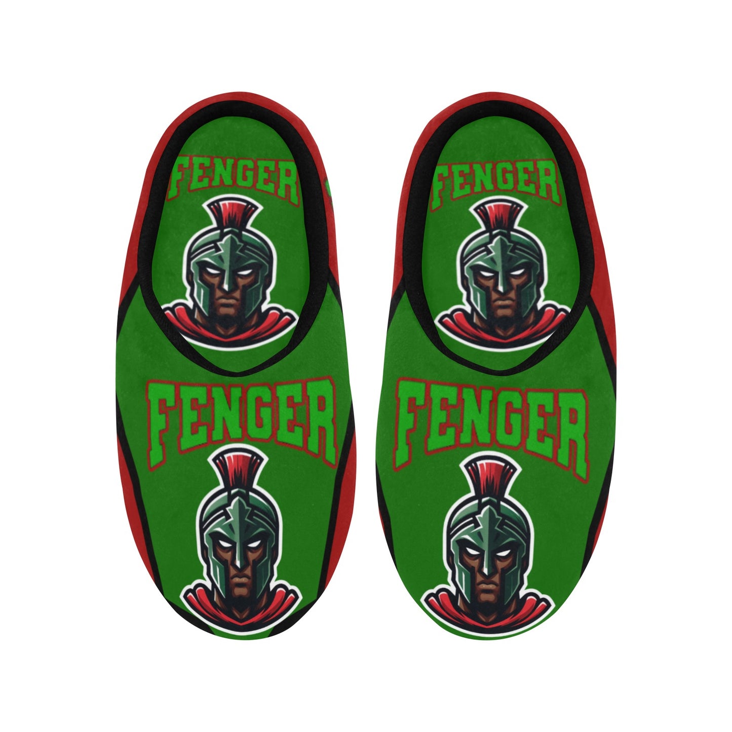 Finger Woman Slippers 2 Women's Non-Slip Cotton Slippers (Model 0602)