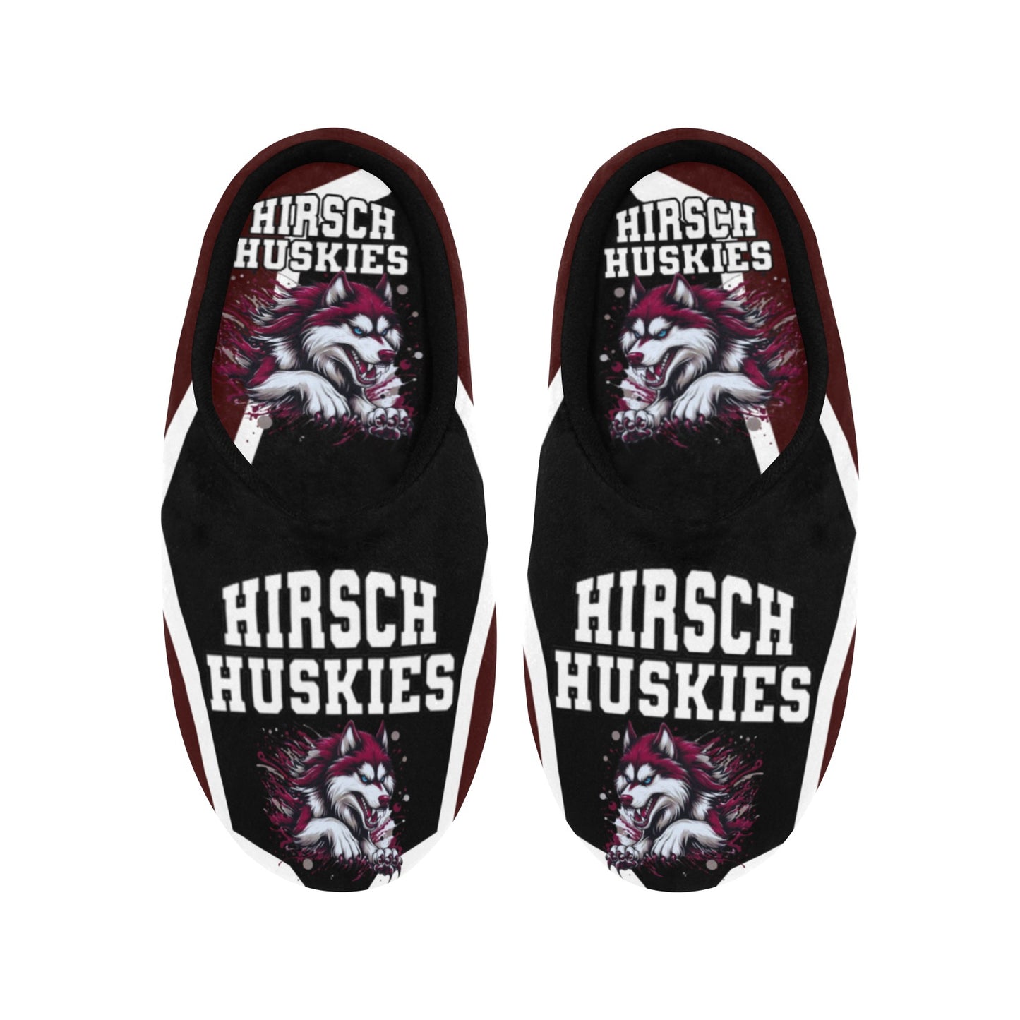 HIRSCH Woman Slippers2 Women's Non-Slip Cotton Slippers (Model 0602)