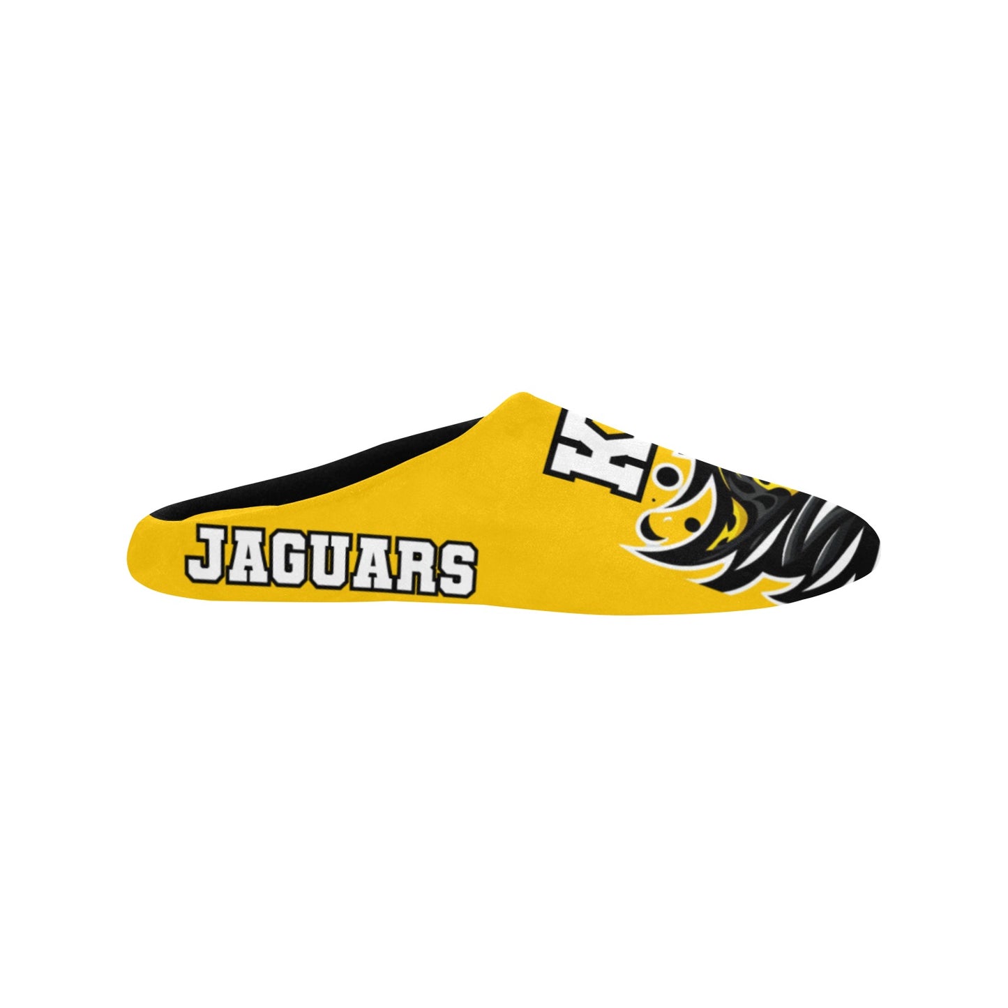 KING Yellow Woman Slippers Women's Non-Slip Cotton Slippers (Model 0602)