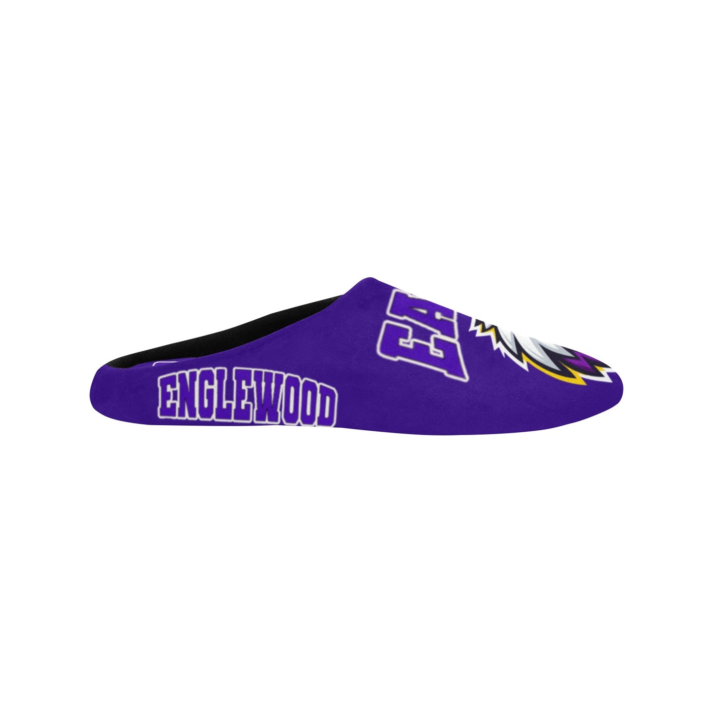 Mens Slippers Englewood 2 Men's Non-Slip Cotton Slippers (Model 0602)