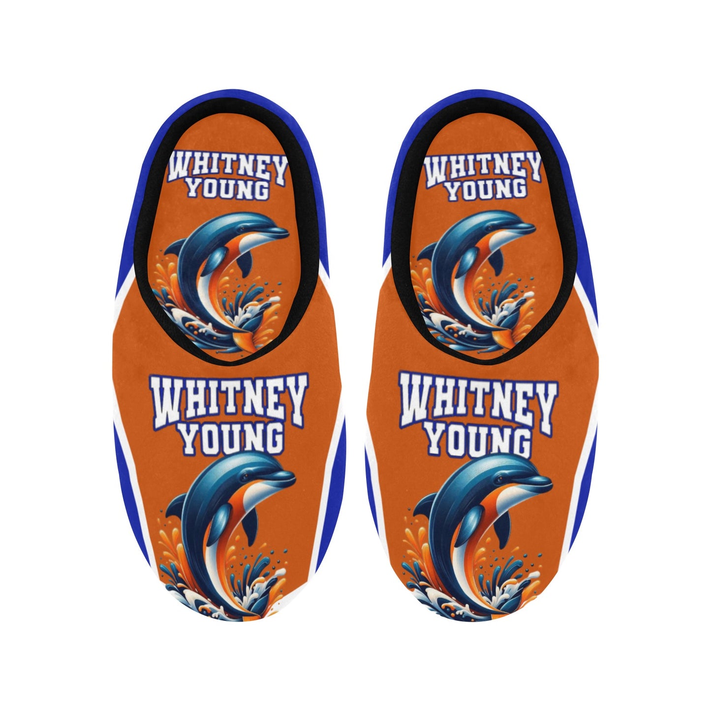 Mens Slippers Whitney Young Men's Non-Slip Cotton Slippers (Model 0602)