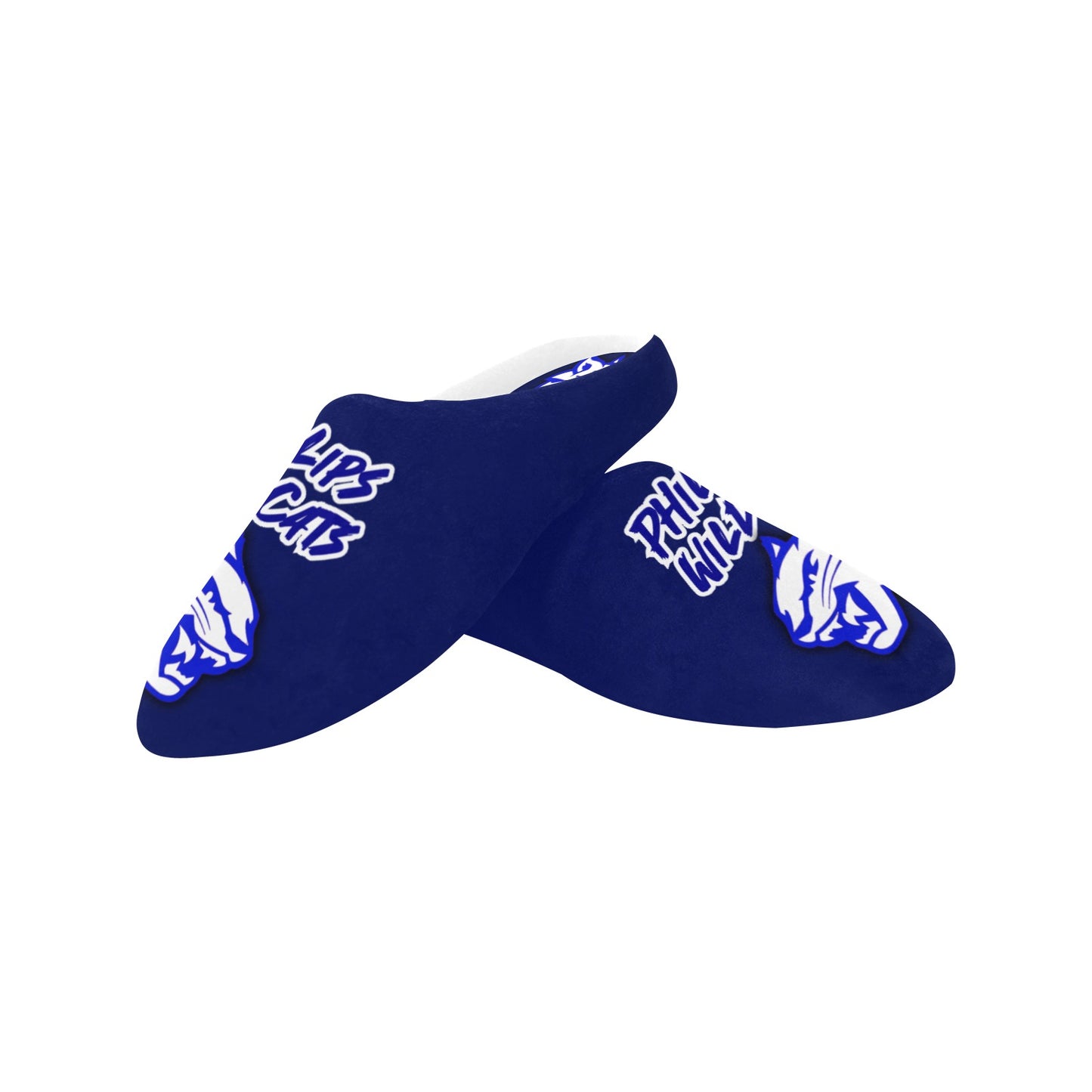Mens Slippers Phillips Wildcats Men's Non-Slip Cotton Slippers (Model 0602)