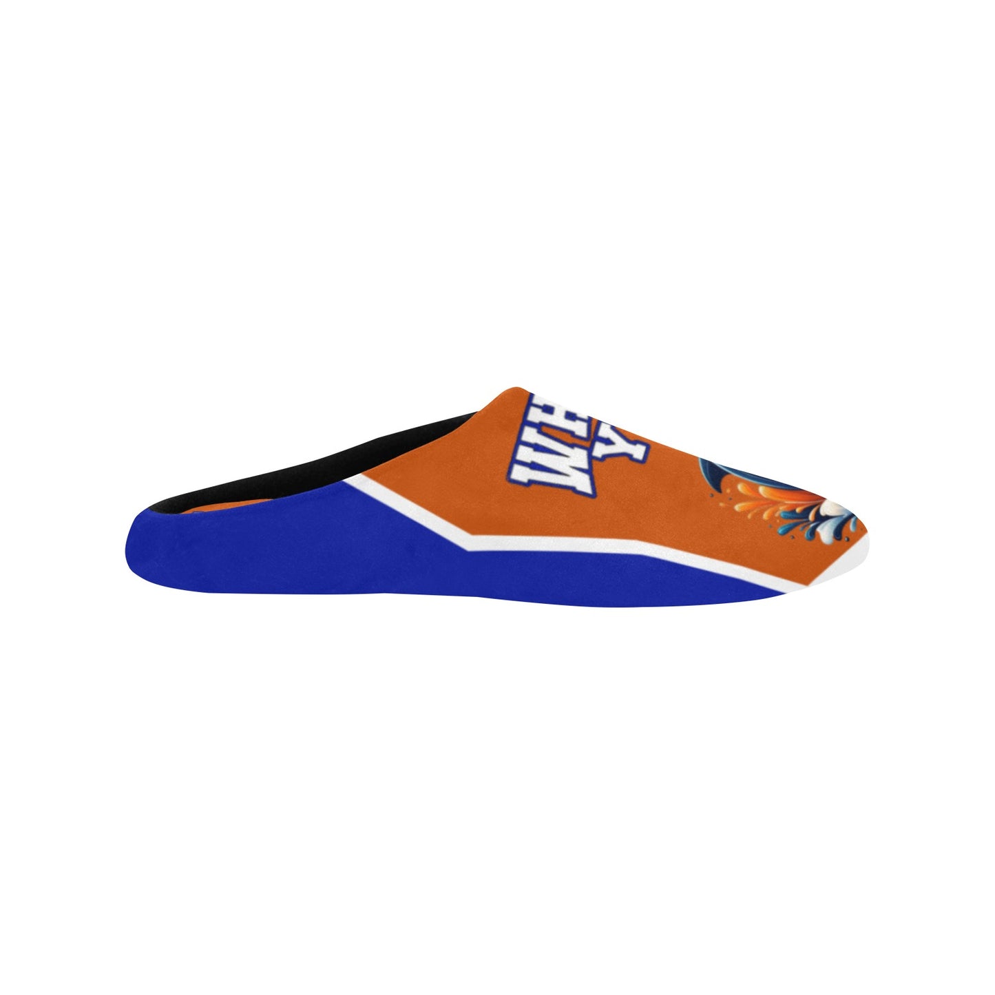 Whitney Young Dolphins Women's Non-Slip Cotton Slippers (Model 0602)