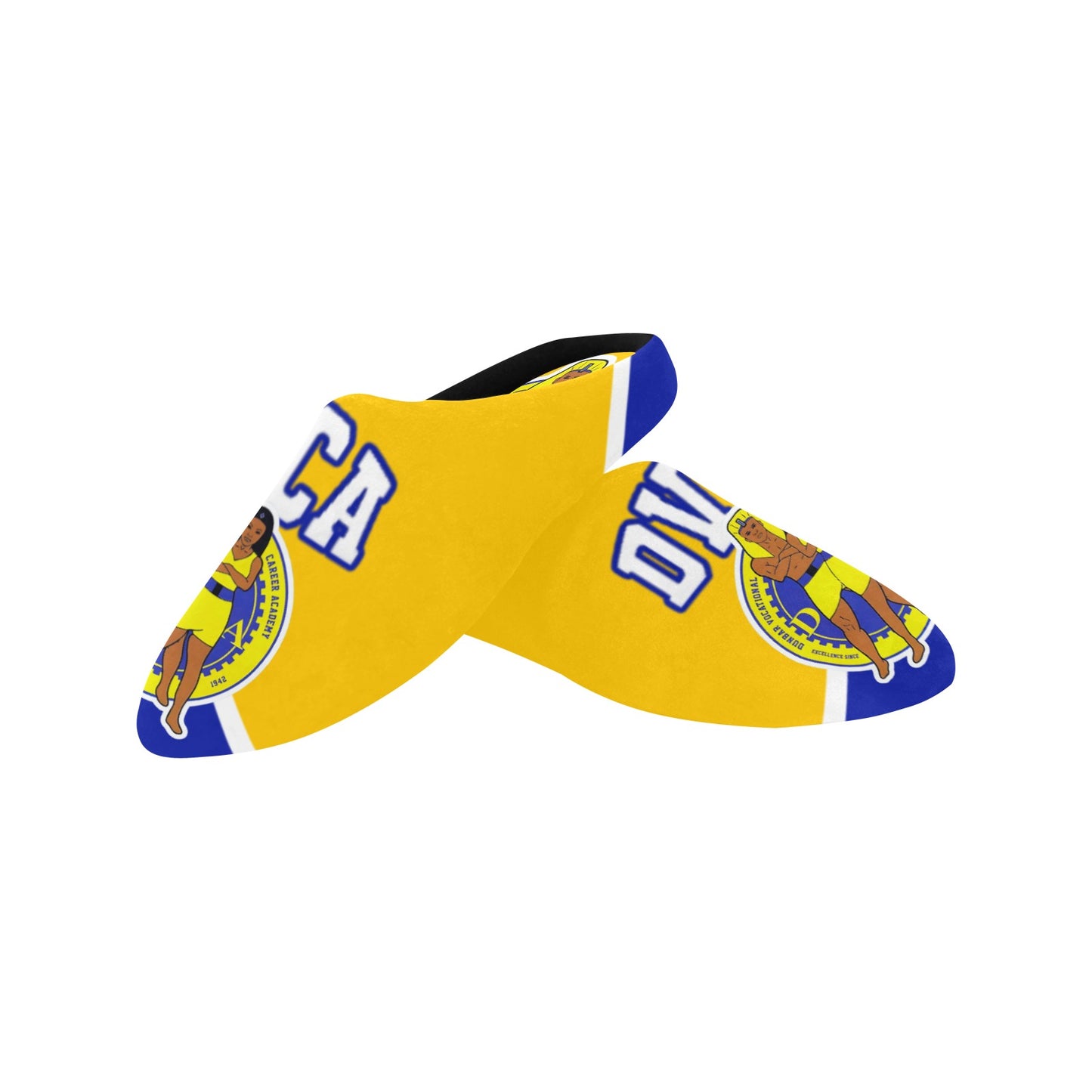 Dunbar Woman Slippers Women's Non-Slip Cotton Slippers (Model 0602)