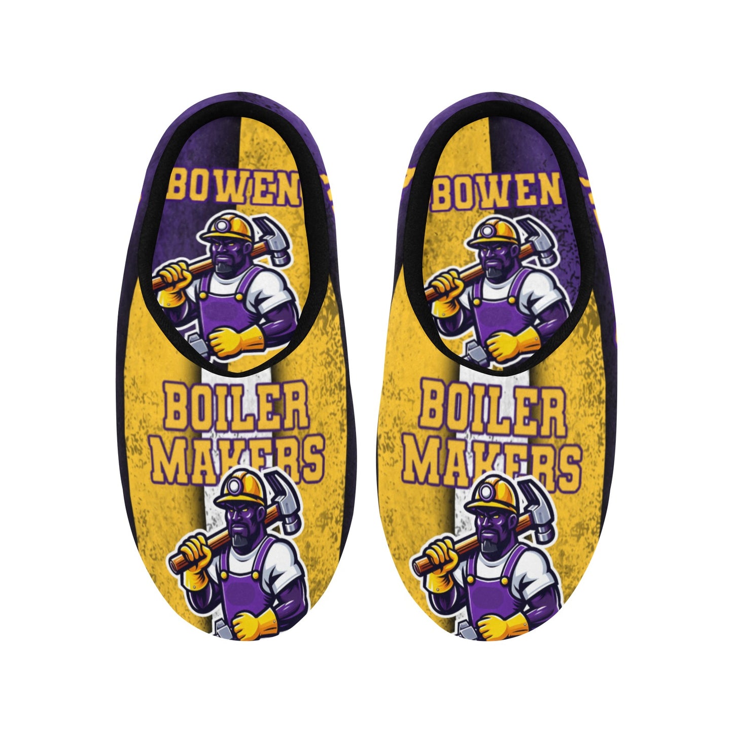 Bowen Woman Slippers Women's Non-Slip Cotton Slippers (Model 0602)