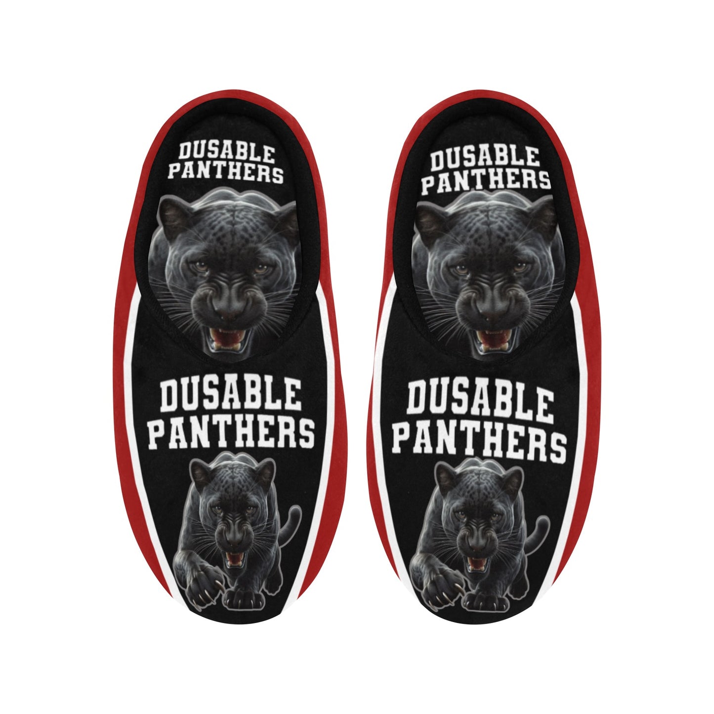 Mens Slippers Dusable 2 Men's Non-Slip Cotton Slippers (Model 0602)