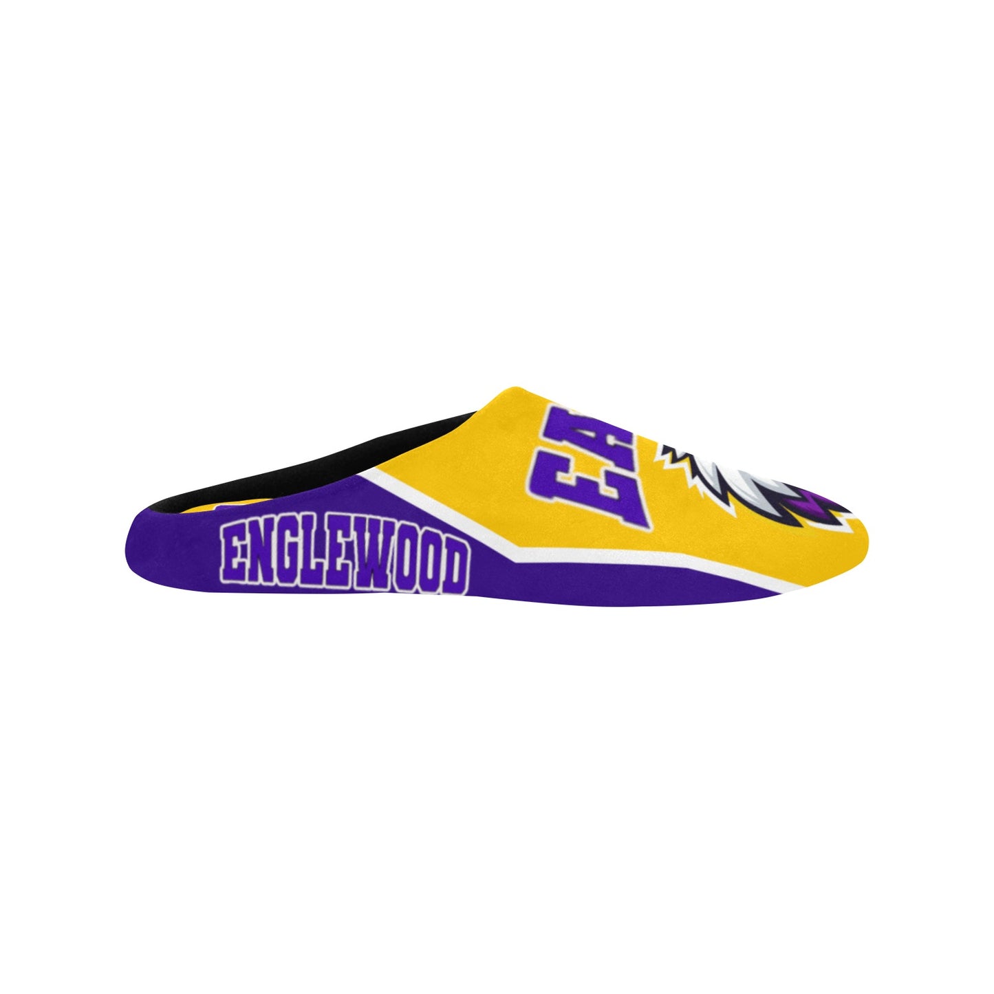 Mens Slippers Englewood 1 Men's Non-Slip Cotton Slippers (Model 0602)
