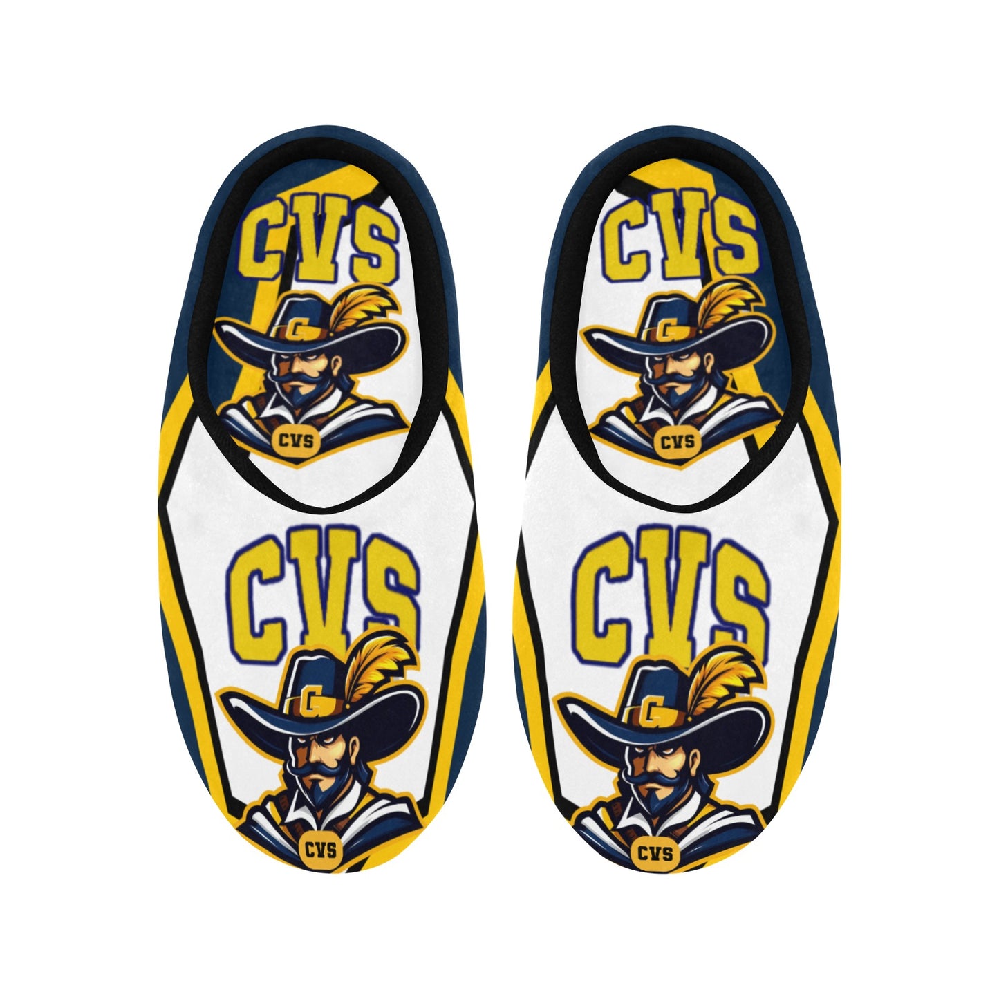 Mens Slippers CVS Men's Non-Slip Cotton Slippers (Model 0602)