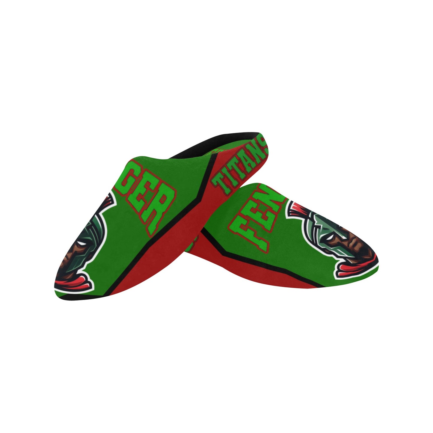 Finger Woman Slippers 2 Women's Non-Slip Cotton Slippers (Model 0602)
