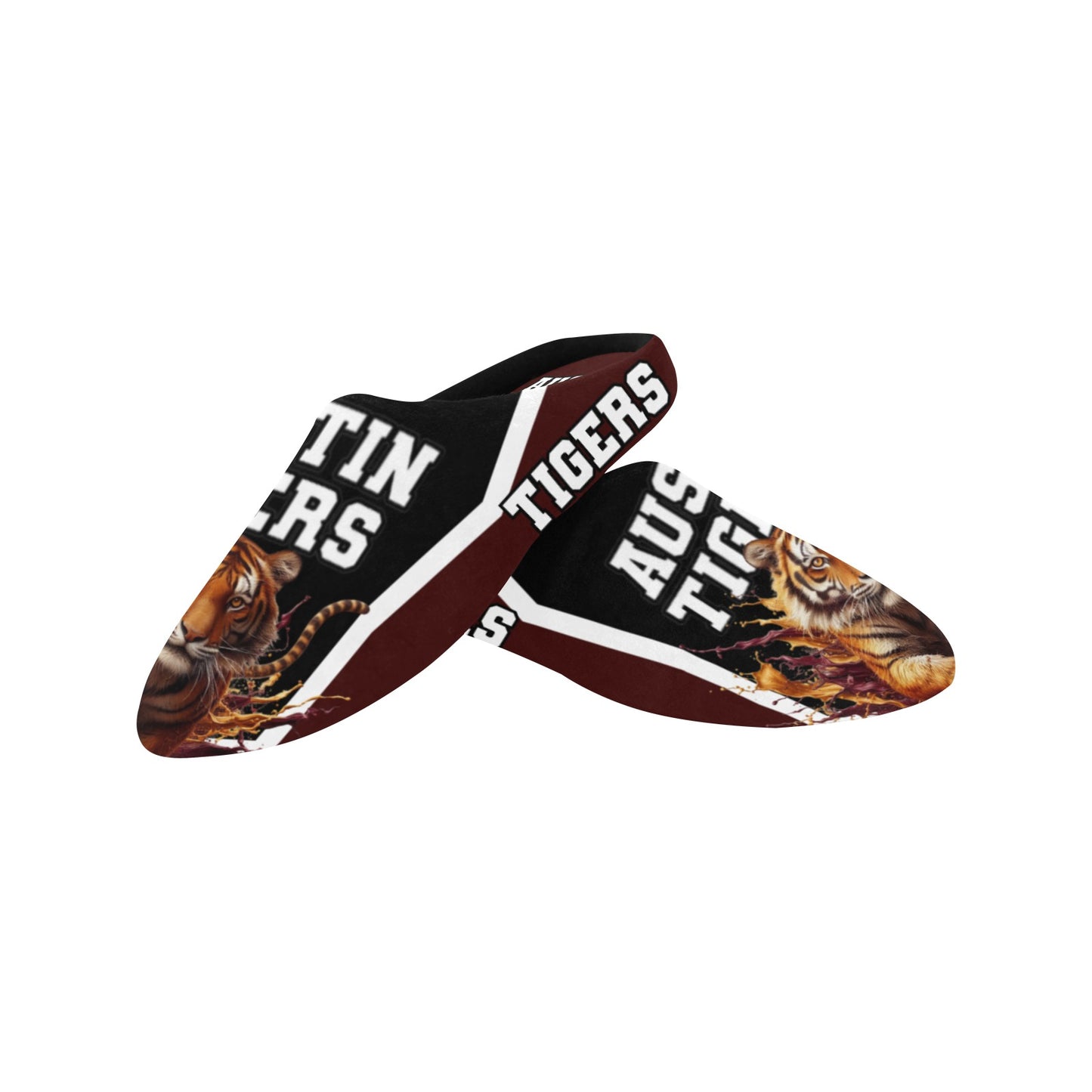 Mens Slippers Austin 2 Men's Non-Slip Cotton Slippers (Model 0602)