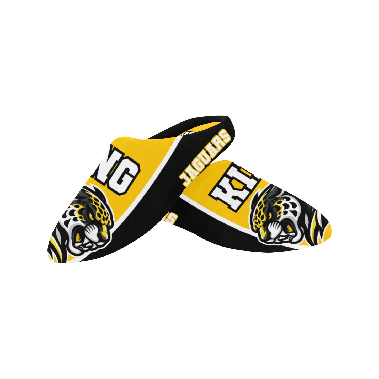 Mens Slippers King Men's Non-Slip Cotton Slippers (Model 0602)