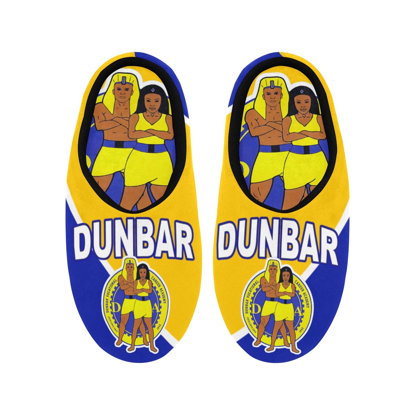 Dunbar Woman Slippers 2 Women's Non-Slip Cotton Slippers (Model 0602)