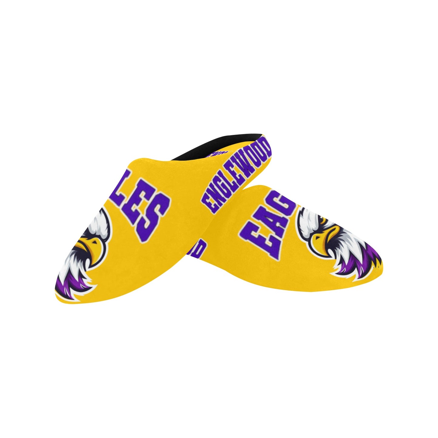 Mens Slippers Englewood Men's Non-Slip Cotton Slippers (Model 0602)