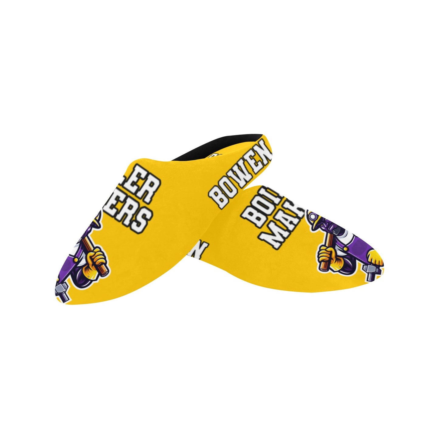 Mens Slippers Bowen Men's Non-Slip Cotton Slippers (Model 0602)