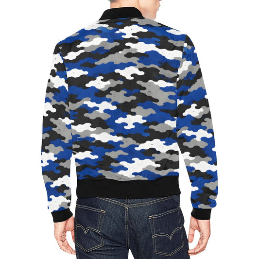 Phillips Wildcats JROTC Blue Camo Bomber Jacket | Wildcat Territory Alumni Jacket 2026