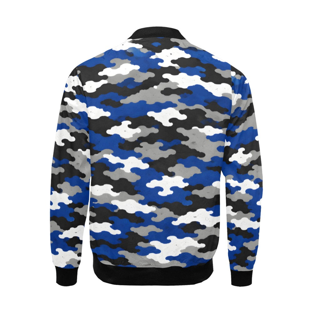Phillips Wildcats JROTC Blue Camo Bomber Jacket | Wildcat Territory Alumni Jacket 2026