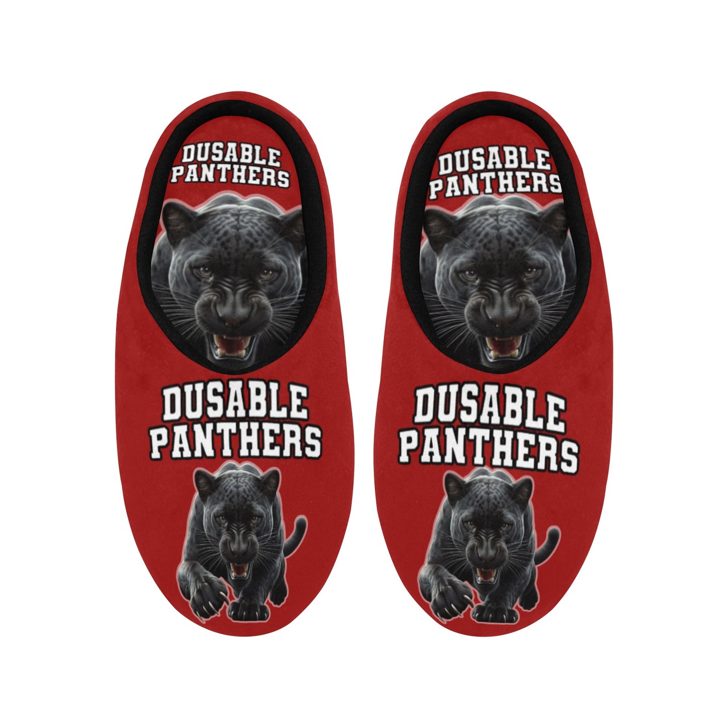 Mens Slippers Dusable Men's Non-Slip Cotton Slippers (Model 0602)
