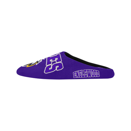 Englewood Woman Slippers Women's Non-Slip Cotton Slippers (Model 0602)