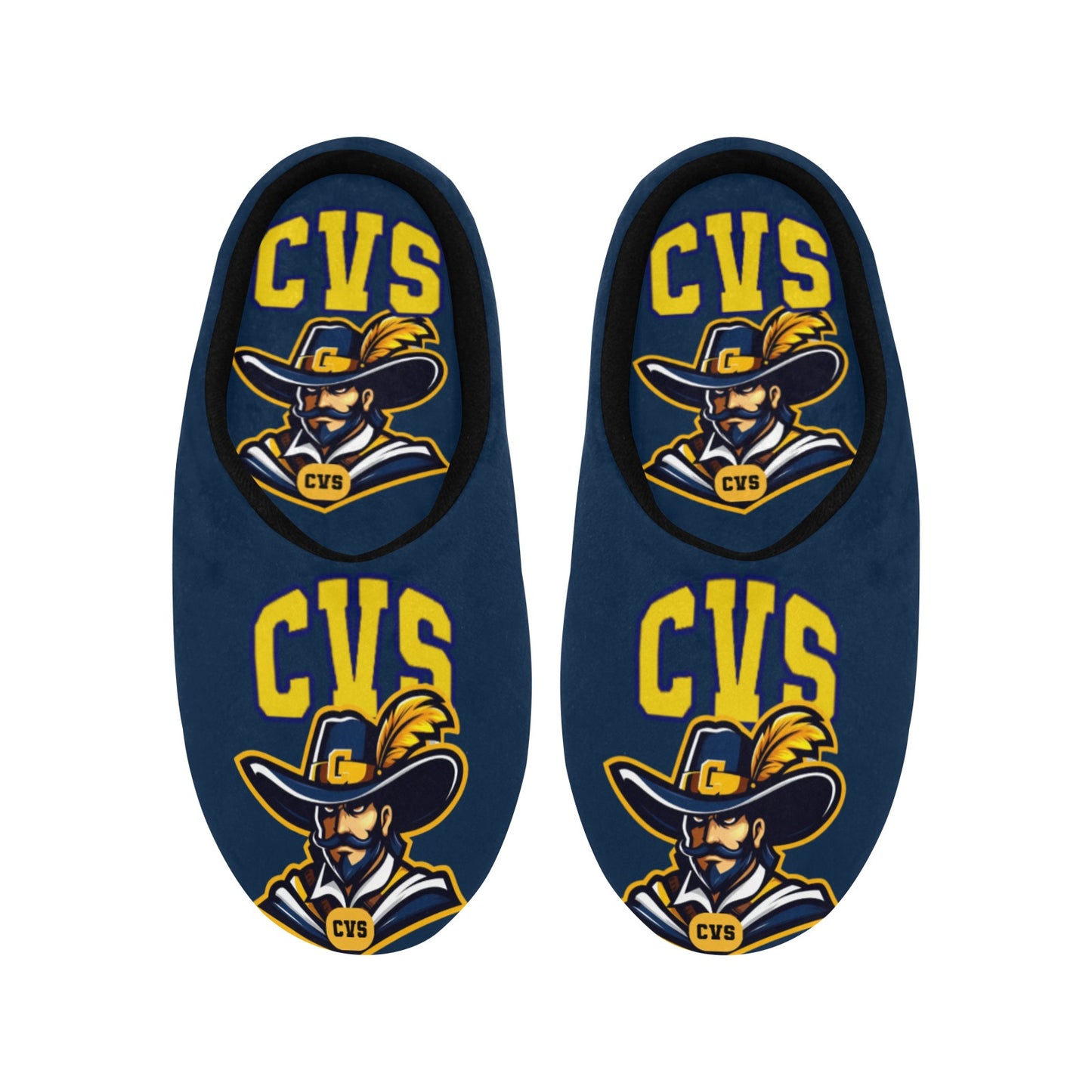 Mens Slippers CVS Men's Non-Slip Cotton Slippers (Model 0602)