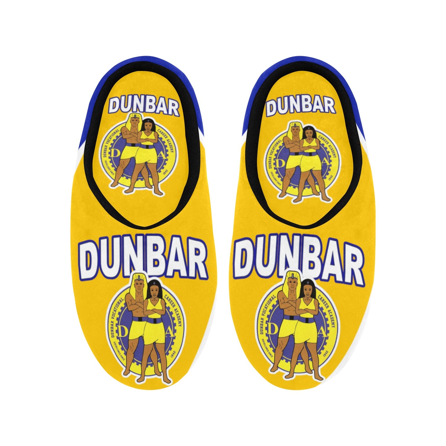 Mens Slippers Dunbar Men's Non-Slip Cotton Slippers (Model 0602)