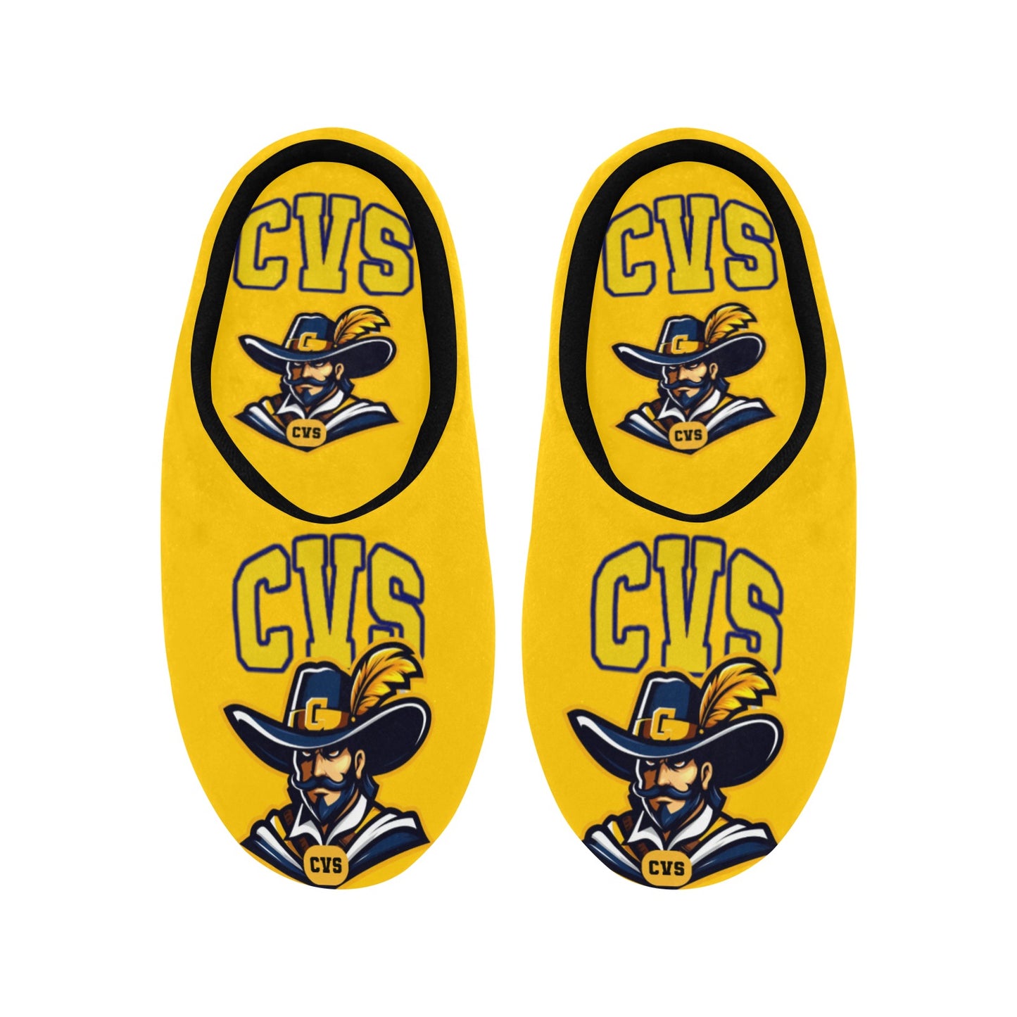 Mens Slippers CVS Men's Non-Slip Cotton Slippers (Model 0602)