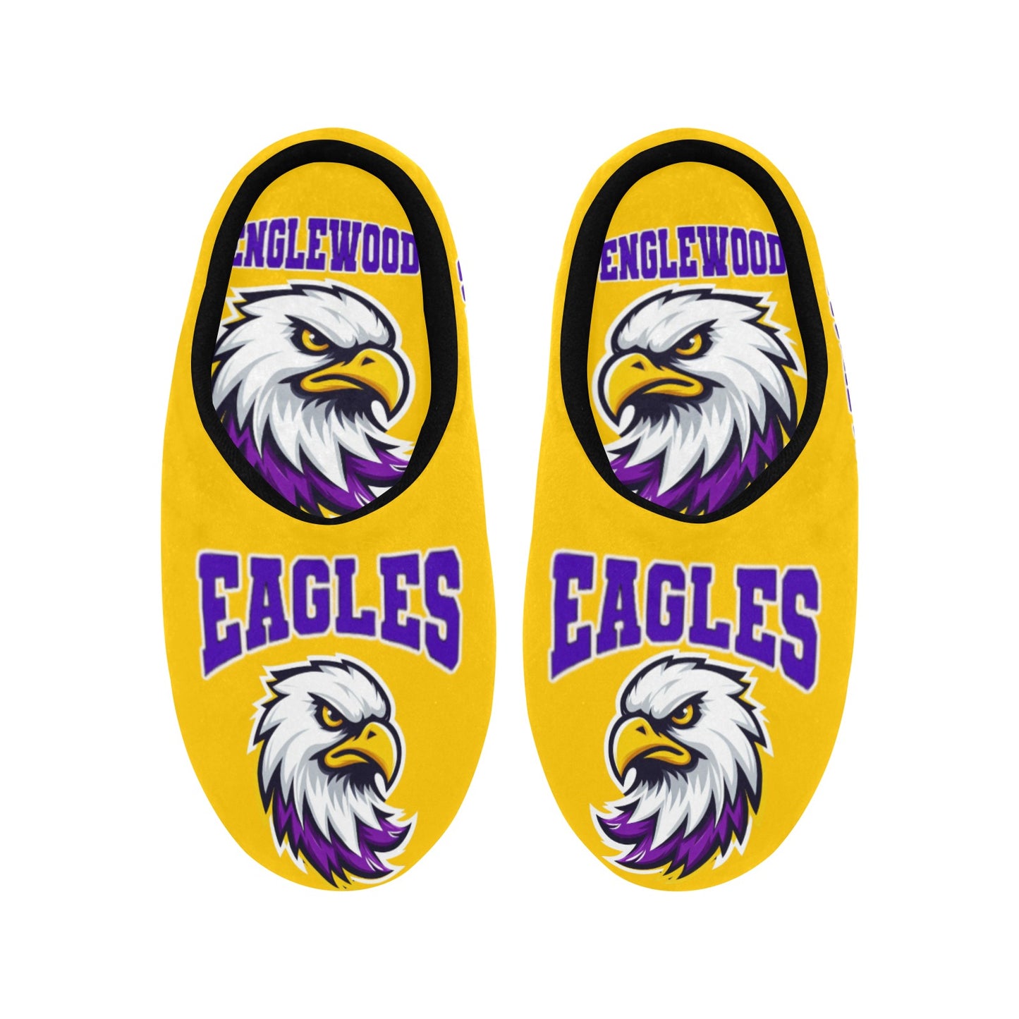 Mens Slippers Englewood Men's Non-Slip Cotton Slippers (Model 0602)