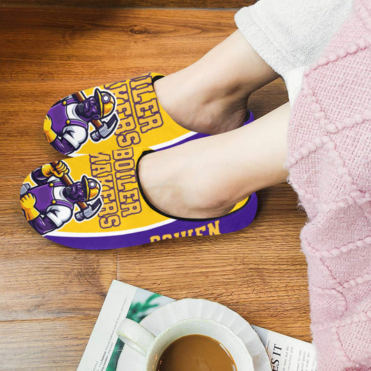 Bowen 2 Woman Slippers Women's Non-Slip Cotton Slippers (Model 0602)