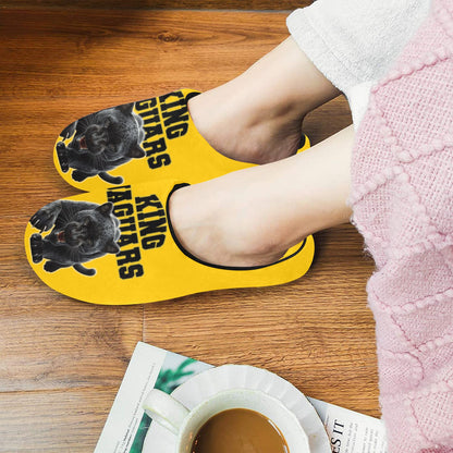 King Woman Slippers Women's Non-Slip Cotton Slippers (Model 0602)