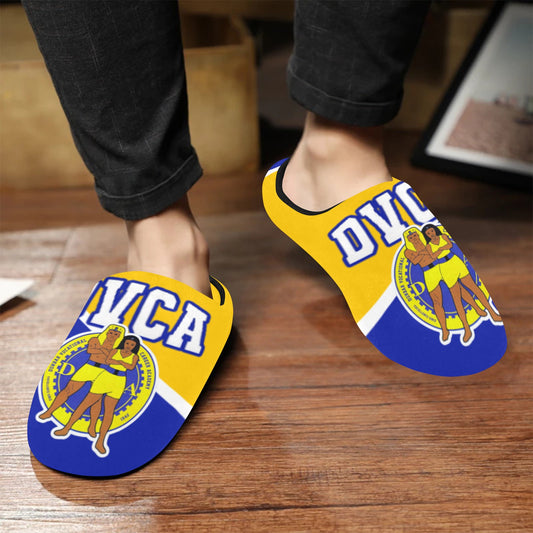 Mens Slippers Dunbar Men's Non-Slip Cotton Slippers (Model 0602)