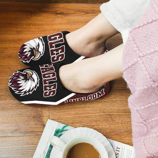 LINDBLOOM Woman Slippers Women's Non-Slip Cotton Slippers (Model 0602)