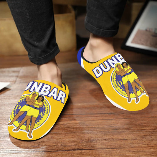 Mens Slippers Dunbar Men's Non-Slip Cotton Slippers (Model 0602)