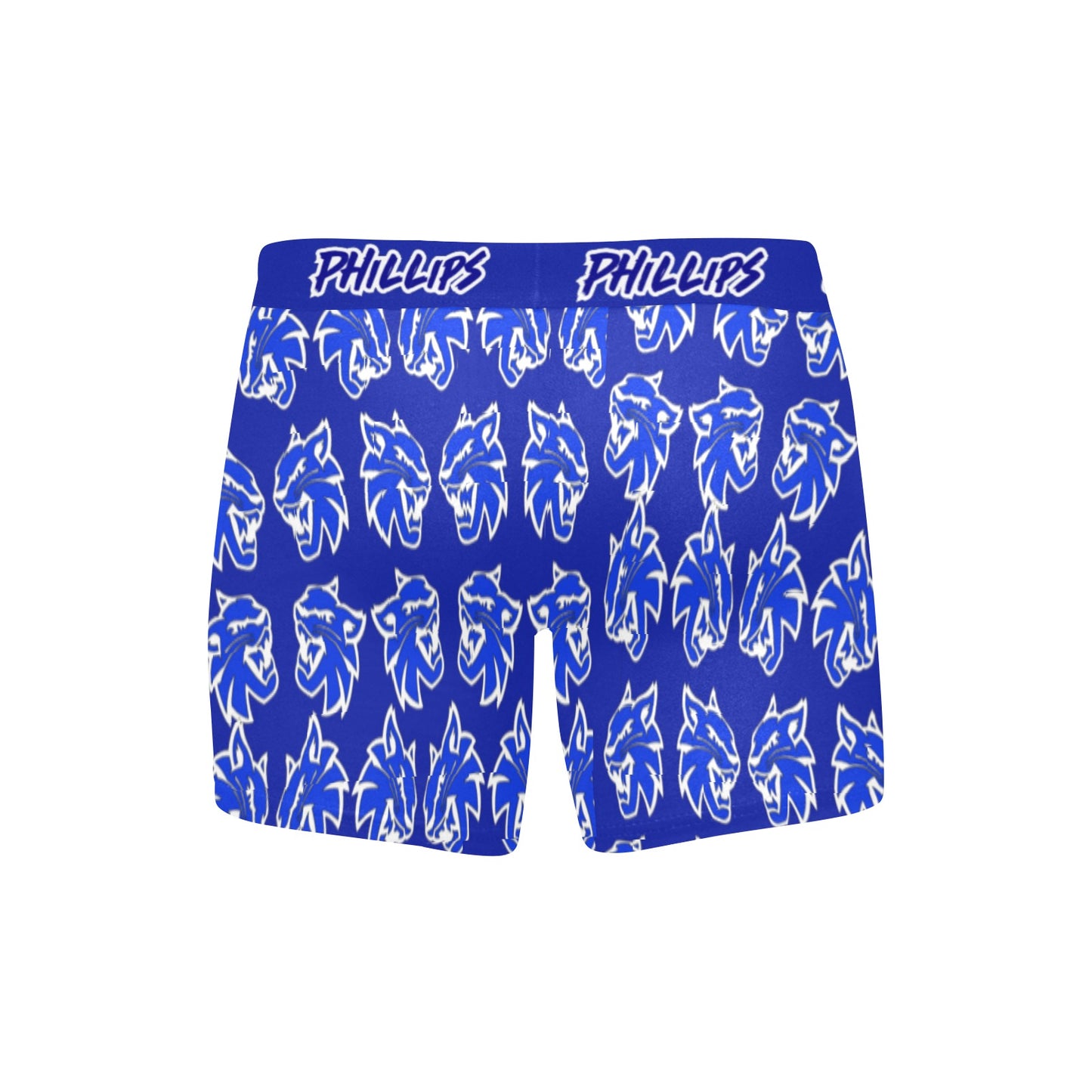 Mens Phillips Wildcats Underware 4 Men's Boxer Briefs with Custom Inner Pocket & Waistband (Model L34)