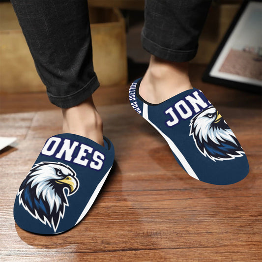 JONES Slippers 2 Men's Non-Slip Cotton Slippers (Model 0602)