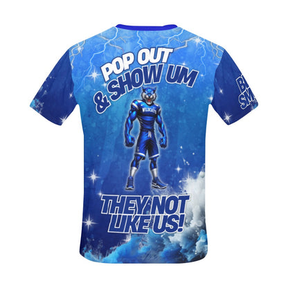 Phillips Blue Smoke- They Not Like Us- Mens's All Over Print T-Shirt for Men (USA Size) (Model T40)