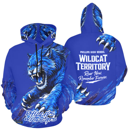 Wildcat Territory – Blue Flame Signature Hoodie