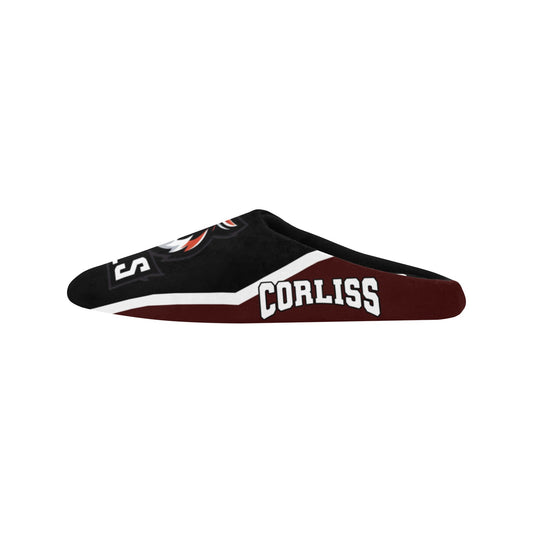 Corliss Woman Slippers Women's Non-Slip Cotton Slippers (Model 0602)
