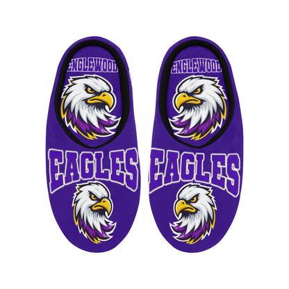 Englewood Woman Slippers Women's Non-Slip Cotton Slippers (Model 0602)