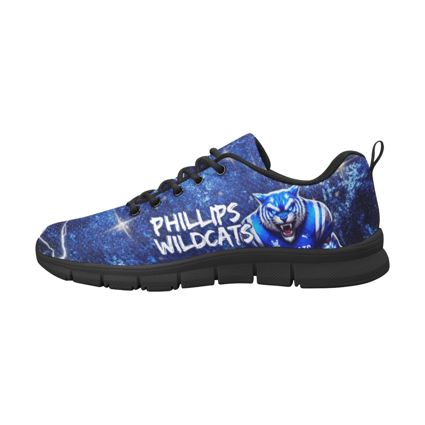 Phillips Alumni Breathable Shoes- Black Men's Breathable Running Shoes (Model 055)