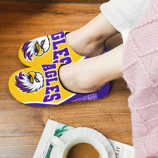 Englewood 3 Woman Slippers Women's Non-Slip Cotton Slippers (Model 0602)