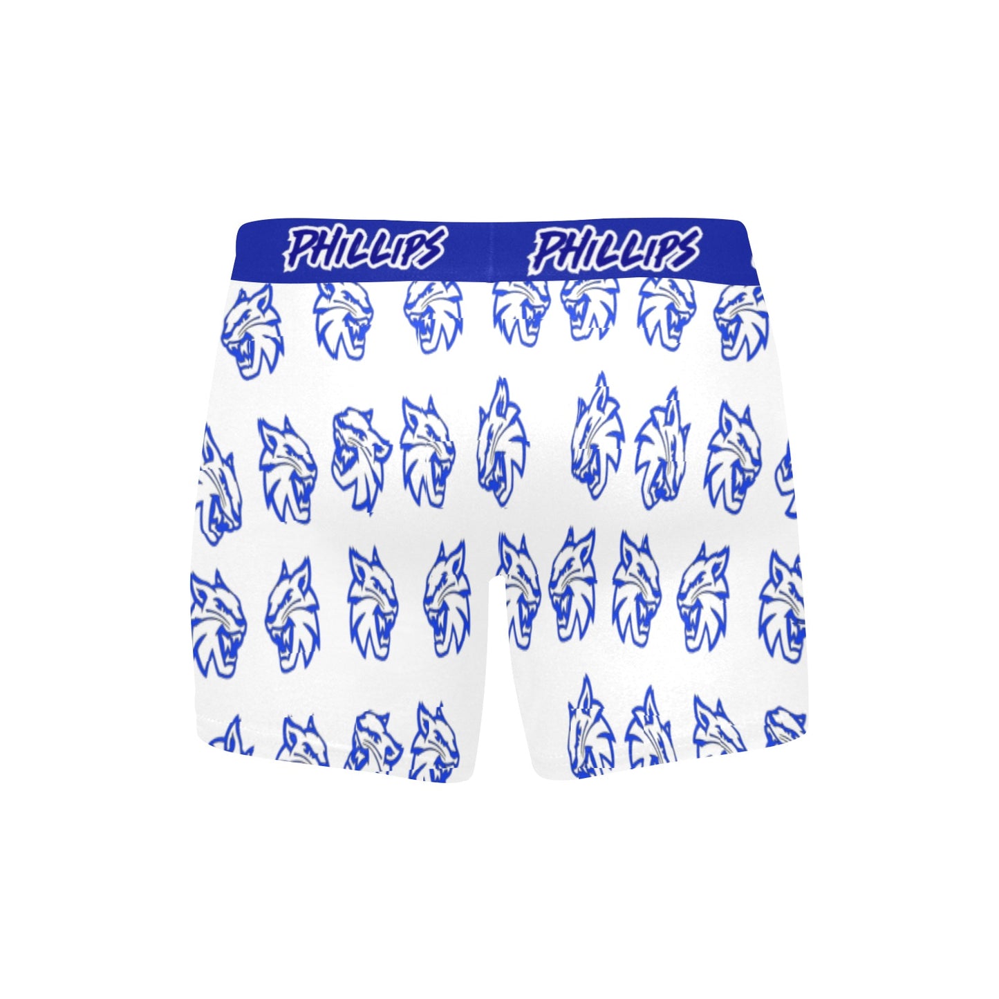 Mens Phillips Wildcats Underware 2 Men's Boxer Briefs with Custom Inner Pocket & Waistband (Model L34)