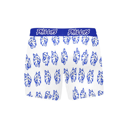 Mens Phillips Wildcats Underware 2 Men's Boxer Briefs with Custom Inner Pocket & Waistband (Model L34)