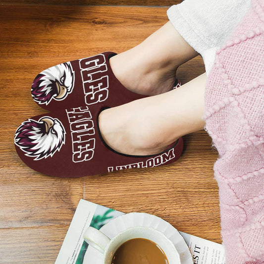 Lindbloom Woman Slippers2 Women's Non-Slip Cotton Slippers (Model 0602)