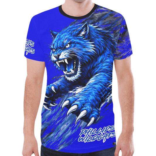 Wildcat Territory – Blue Flame Signature Tee