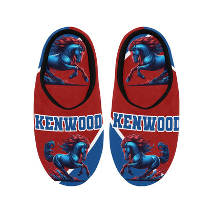 Kenwood Woman Slippers Women's Non-Slip Cotton Slippers (Model 0602)