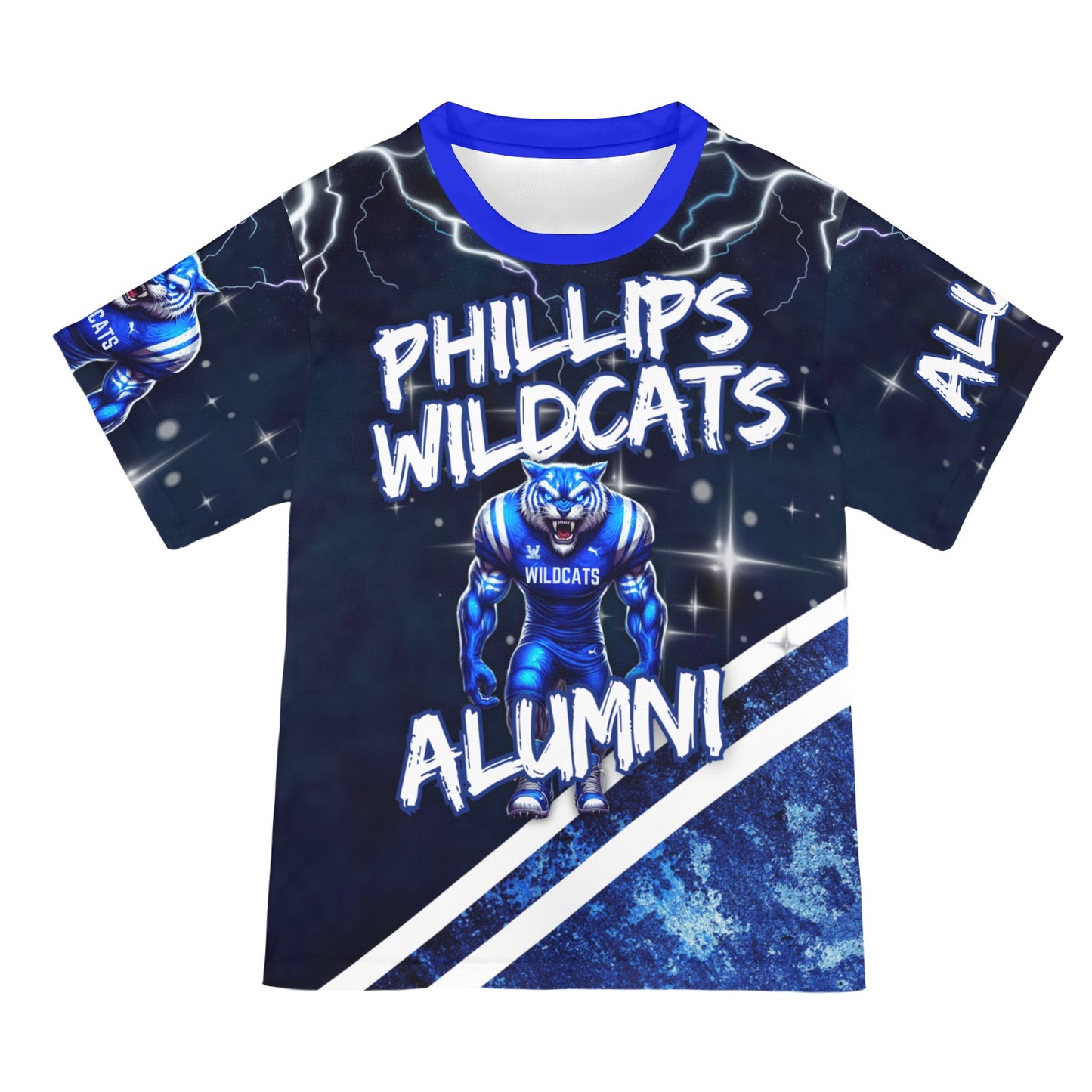 Phillips- Like Us Not  - Woman's  We Dem Wildcats All Over Print T-shirt for Women (Model T45)