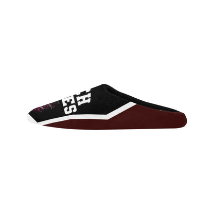 HIRSCH Woman Slippers2 Women's Non-Slip Cotton Slippers (Model 0602)