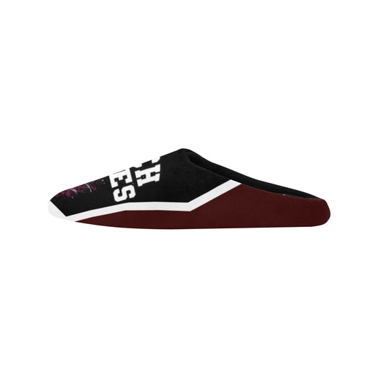 HIRSCH Woman Slippers2 Women's Non-Slip Cotton Slippers (Model 0602)