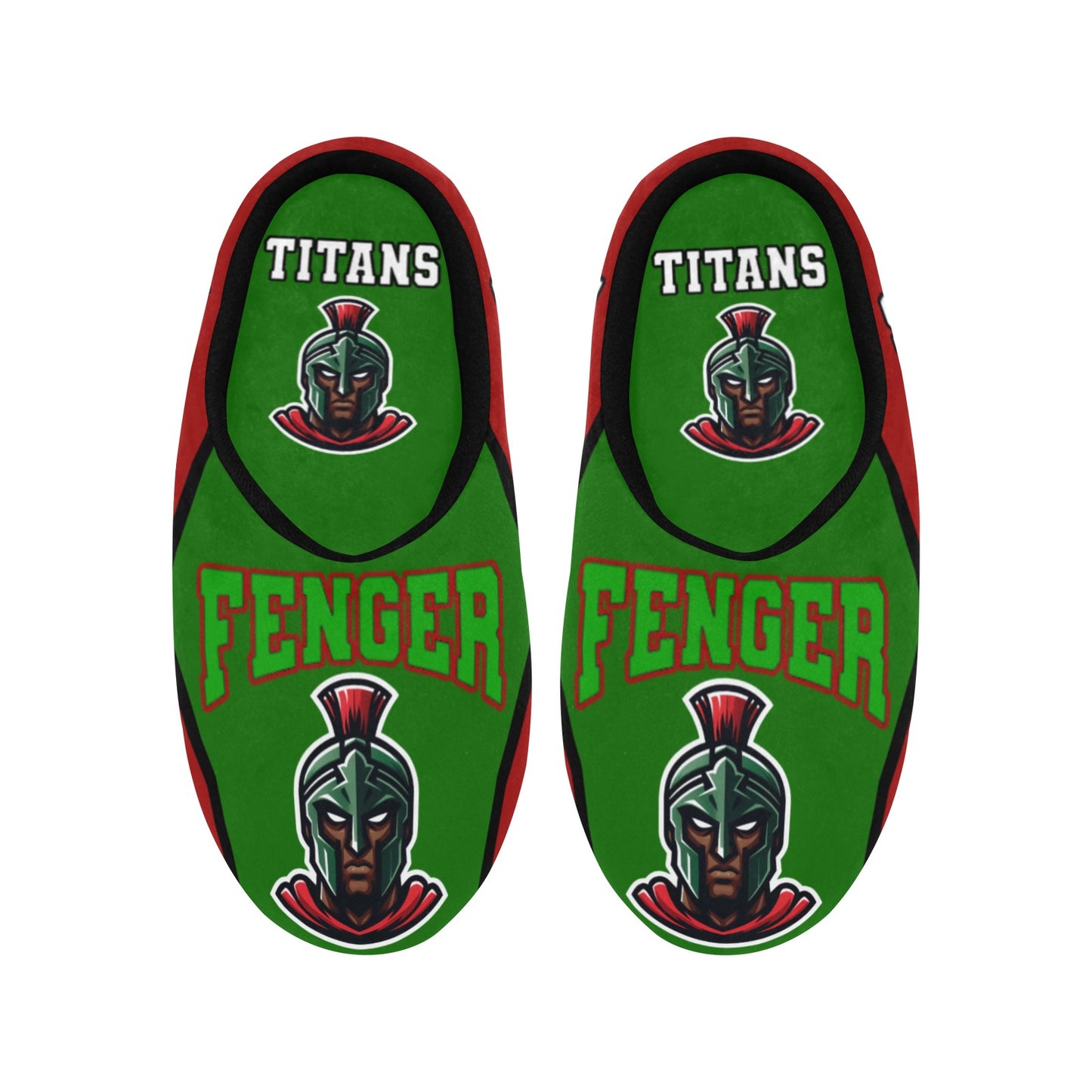 Mens Slippers Finger Men's Non-Slip Cotton Slippers (Model 0602)