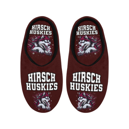 HIRSCH Woman Slippers Women's Non-Slip Cotton Slippers (Model 0602)